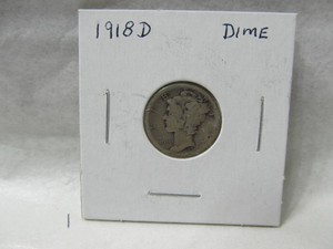 1918D Mercury Dime