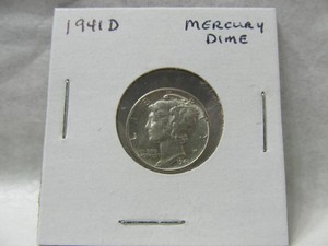 1941D Mercury Dime