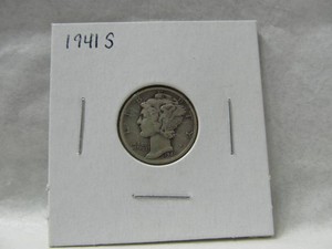 1941S Mercury Dime