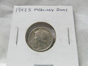 1942S Mercury Dime