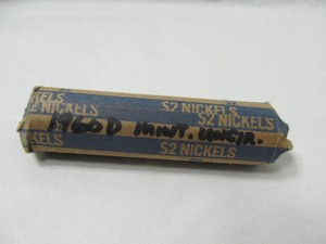 1960D Mint Uncirculated Rolled Nickels