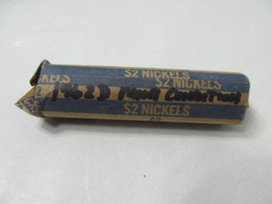 1962D Mint Uncirculated Rolled Nickels