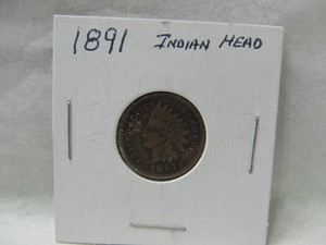 1891 Indian Head Penny