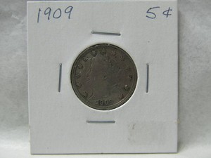 1909 Liberty Head V Nickel