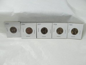 1950s Jefferson Nickels