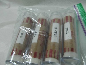 1940s Rolls of Wheat Pennies