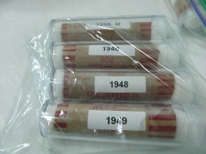 1940s Rolls of Wheat Pennies