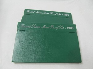 Two 1996 US Mint Proof Sets