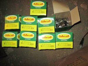 Bulk supply of Ideal pipehose clamps