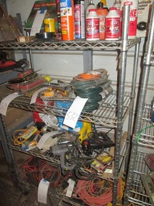 4-tier wire rack shelf (no content)