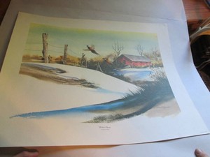 Winter Haven signed and numbered print by Sherm Pehrson