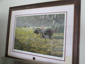 Golden Opportunity framed, signed and numbered