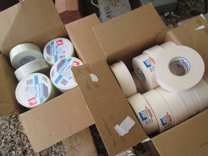 (2) cases Imperial type P pressure sensitive drywall tape