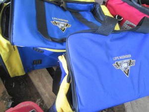Pair of duffle bag style Insulated coolers