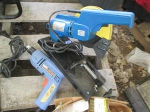 20mm electric cut off machine with electric reversible drill