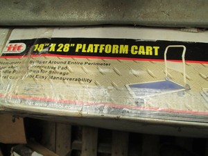 18x28 metal framed platform cart