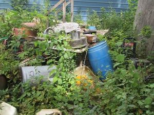 Large lot of scrap metal or parts including a troy-bilt gas pressure washer and other goodies