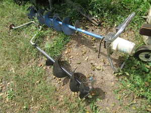 Electric and manual augers