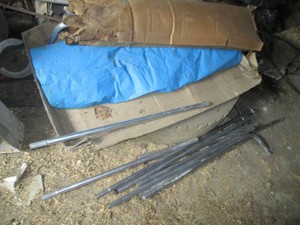 Metal framed camping tent unknown if complete pnd unknown size
