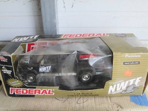 Ertl Federal NWTF die cast replica 118 scale Chevrolet Suburban