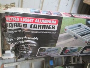 Ultra light aluminum cargo carrier