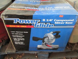 Power Glide 8-14in compound Miter Saw