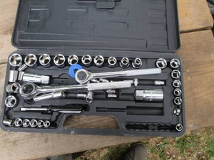 12in and 38in socket and Ratchet set SAE and metric