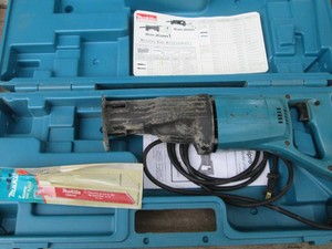 Makita reciprocating saw in hardside case