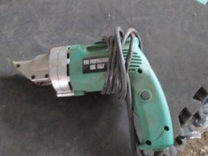 Electric professional metal cutting shear