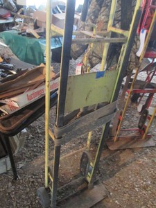 Heavy duty metal appliance moving dolly