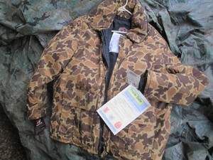 Mens 2XL insulated camo jacket