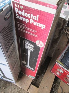 Ace 13hp pedestal sump pump