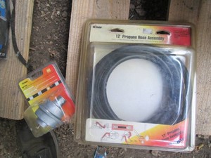 Mr Heater fuel filter and propane hose assembly