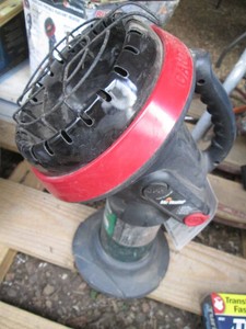 Mr Heater Little buddy 3800btu propane heater with 1lb cylinder (unknown if full)
