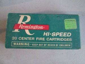 Remington .32 auto center fire cartridges