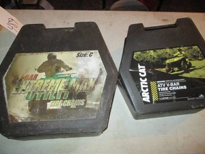 Arctic Cat ATV V-Bar chains size c utility tire chains