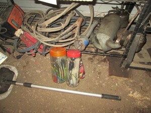 Zip ties, jumper cables, oil can and more