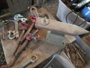 Heavy duty clavicle hooks, hitch pins and other hardware