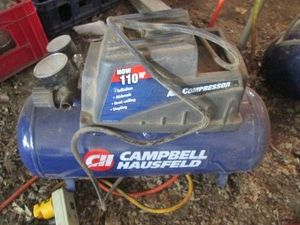 Campbell Hausfeld 3-gallon 110 max psi hotdog air compressor