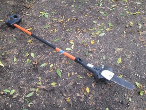 Cordless Remington pole saw NO battery or charger