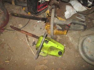 Poulan Pro and McCullough gas chainsaws for parts or repair
