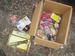 38in air ratchet, misc sockets, screwdrivers, welding wire and more