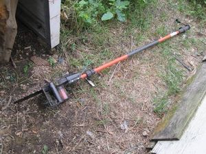 Remington electric pole saw