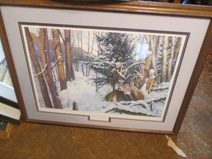 Mirrored Image framed, signed and numbered print by Robert J Schmidt