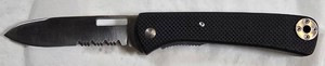 Work-Knife.com WK1 440 Stainless Steel Folding Work Knife G10 Handle  NEW