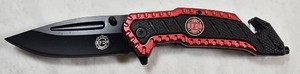 Fire Department Rescue Folding Knife  3CR13 Steel  NEW