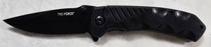 Tac-Force TF-764 Black Folding Pocket Knife  Stainless Blade, Pocket Clip  NEW