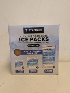 TITAN PRO HIGH PERFORMANCE ICE PACKS 7PC SET