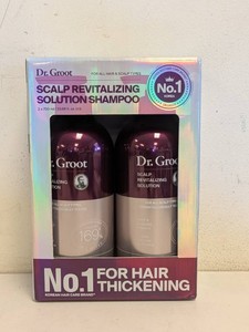 DR GROOT SCALP REVITALIZING SOLUTION SHAMPOO 2PK