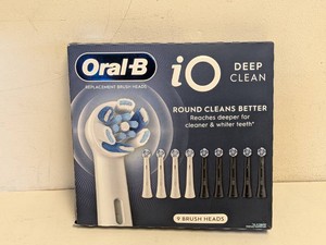 NEW ORAL B IO DEEP CLEAN REPLACEMENT BRUSH HEADS 9PK
